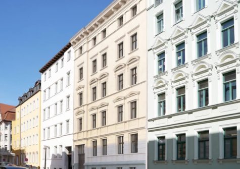 Denkmalobjekt in der nördlichen Innenstadt von Halle im „Medizinerviertel“